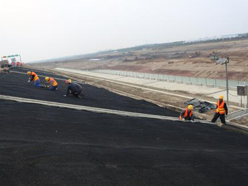 水土保護毯施工